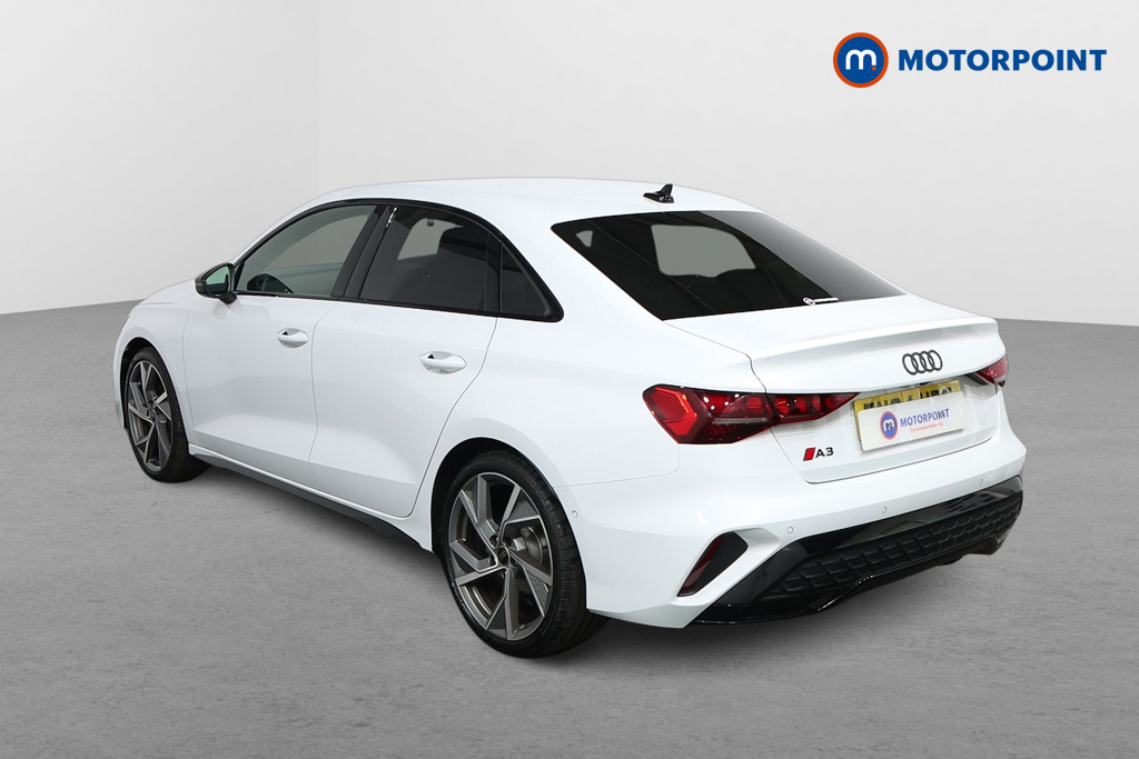 Audi A3 Black Edition Automatic Petrol Saloon - Stock Number (1569313) - Passenger side rear corner