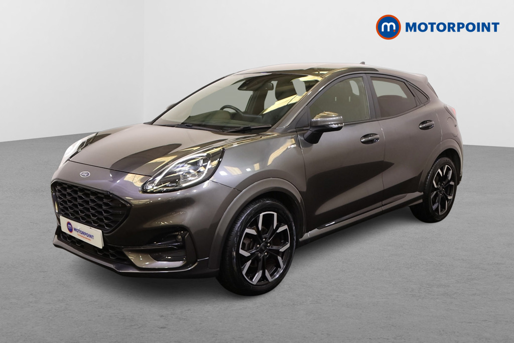 Ford Puma St-Line X Manual Petrol-Electric Hybrid SUV - Stock Number (1569353) - Passenger side front corner