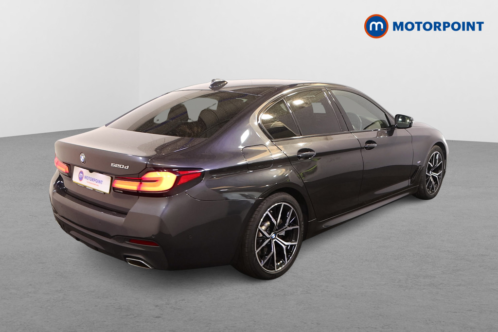BMW 5 Series M Sport Automatic Diesel Saloon - Stock Number (1569532) - Drivers side rear corner