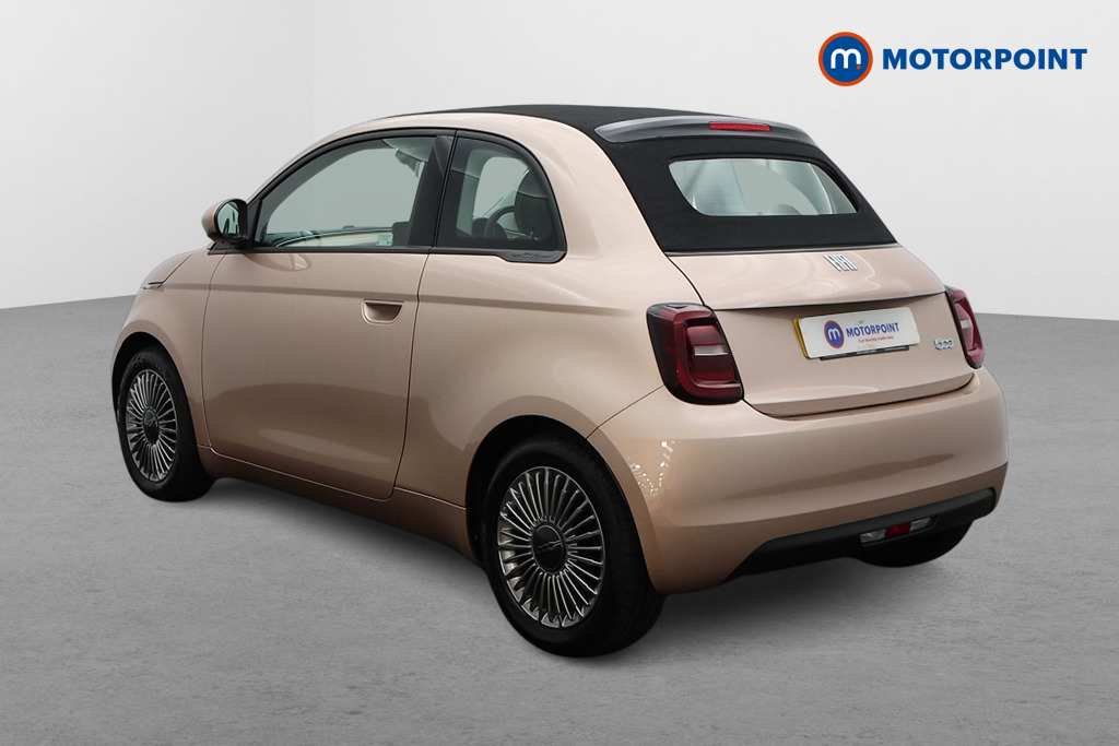 Fiat 500 Icon Automatic Electric Convertible - Stock Number (1569674) - Passenger side rear corner