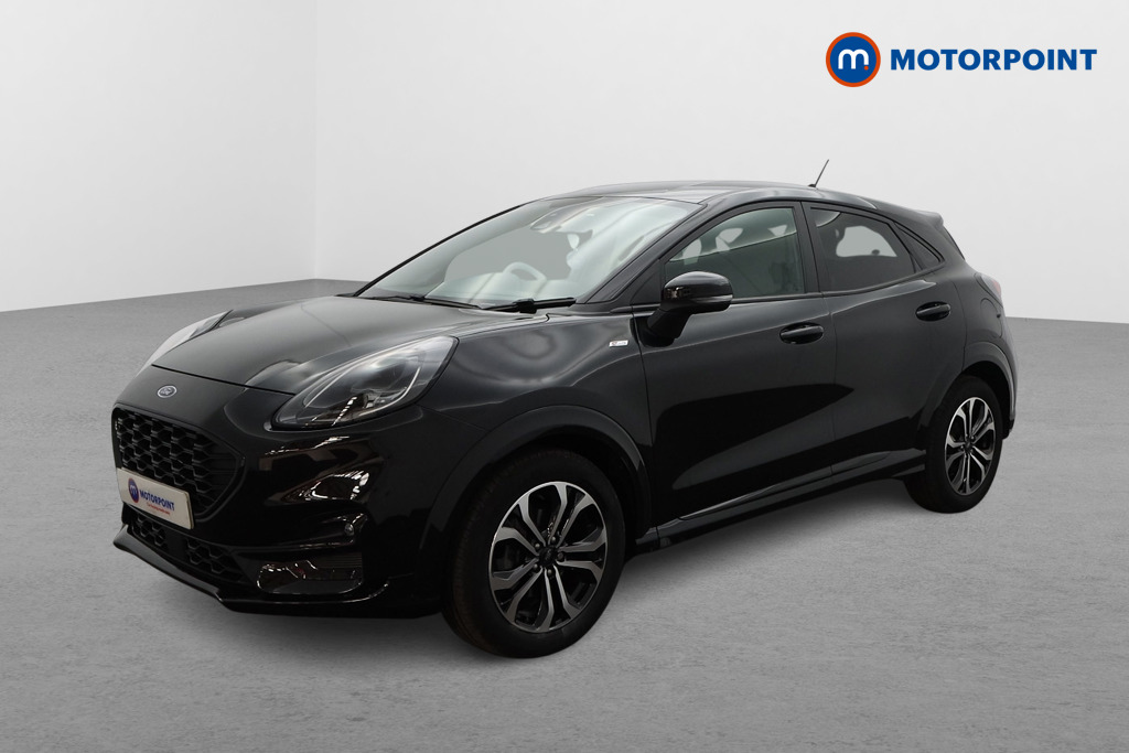 Ford Puma St-Line Manual Petrol-Electric Hybrid SUV - Stock Number (1570315) - Passenger side front corner