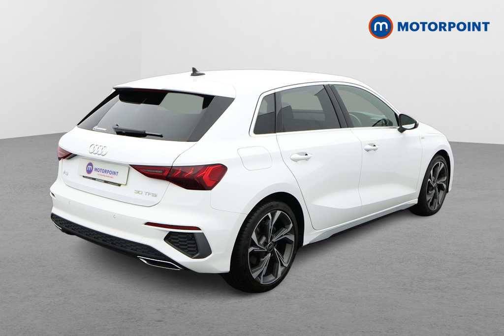 Audi A3 S Line Automatic Petrol Hatchback - Stock Number (1570766) - Drivers side rear corner