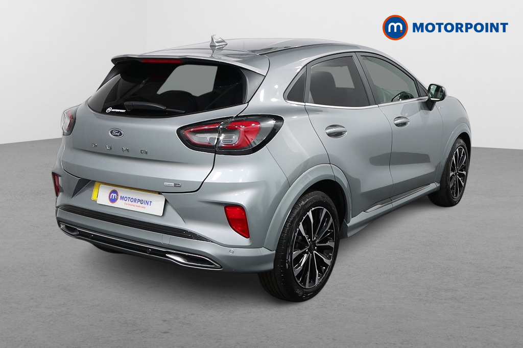 Ford Puma St-Line Vignale Manual Petrol-Electric Hybrid SUV - Stock Number (1571629) - Drivers side rear corner