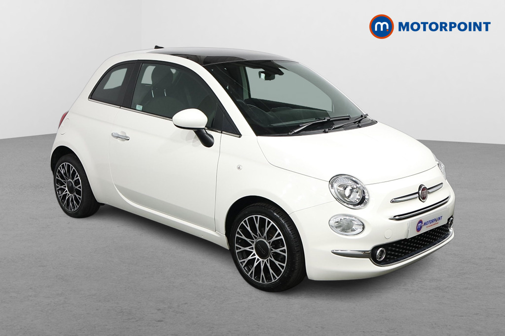 Fiat 500 TOP Manual Petrol-Electric Hybrid Hatchback - Stock Number (1565268) - Drivers side front corner
