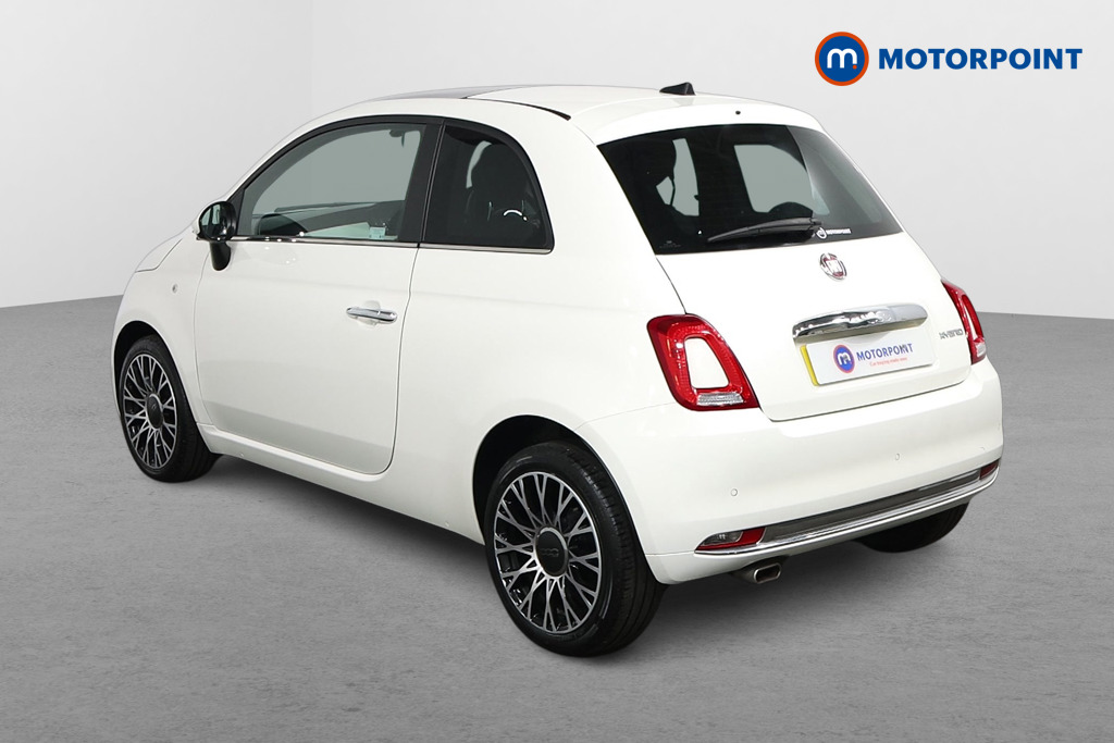 Fiat 500 TOP Manual Petrol-Electric Hybrid Hatchback - Stock Number (1565268) - Passenger side rear corner