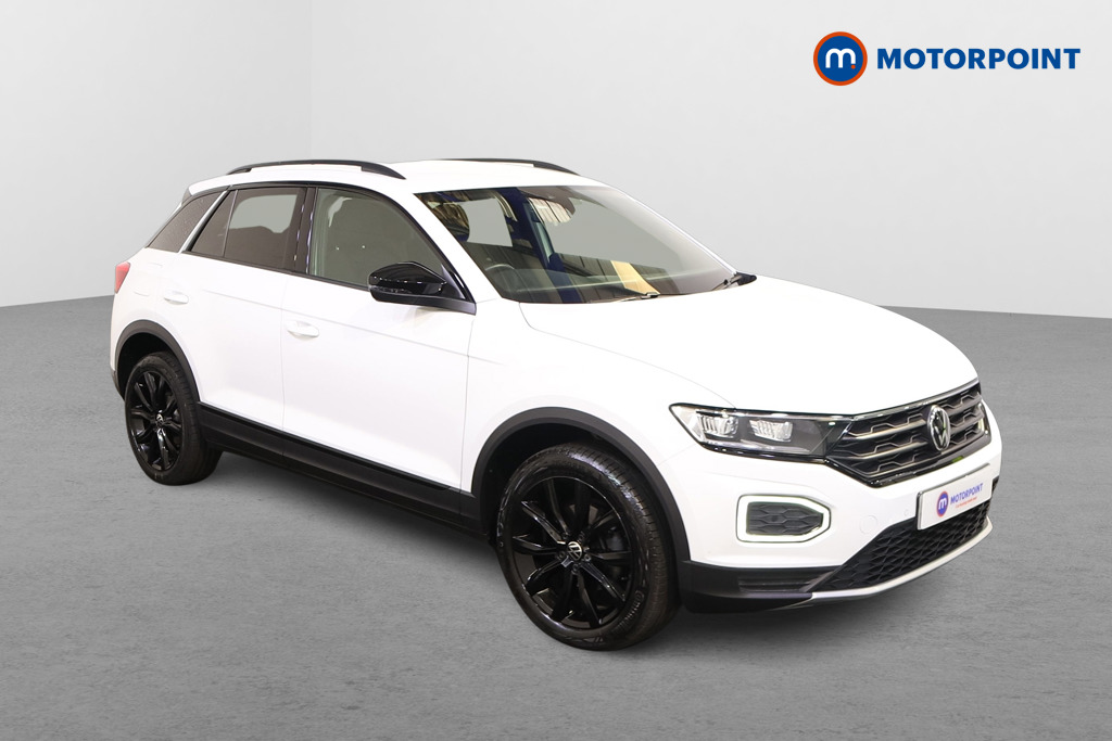 Volkswagen T-Roc Black Edition Manual Petrol SUV - Stock Number (1567814) - Drivers side front corner