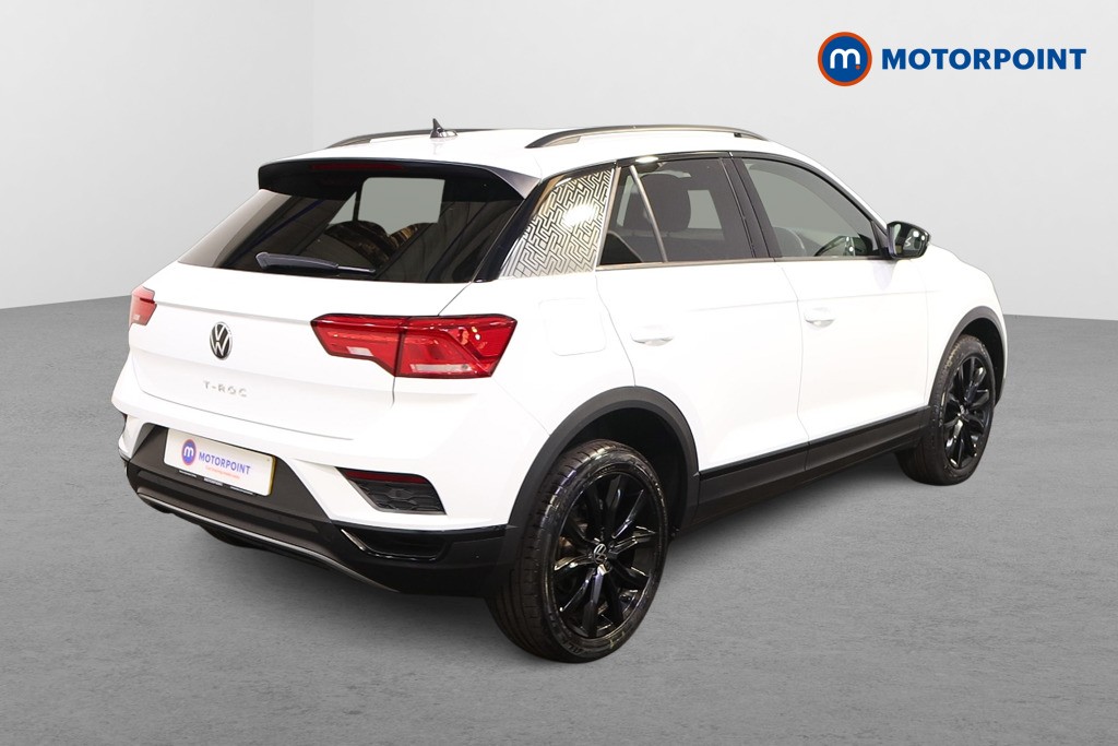 Volkswagen T-Roc Black Edition Manual Petrol SUV - Stock Number (1567814) - Drivers side rear corner
