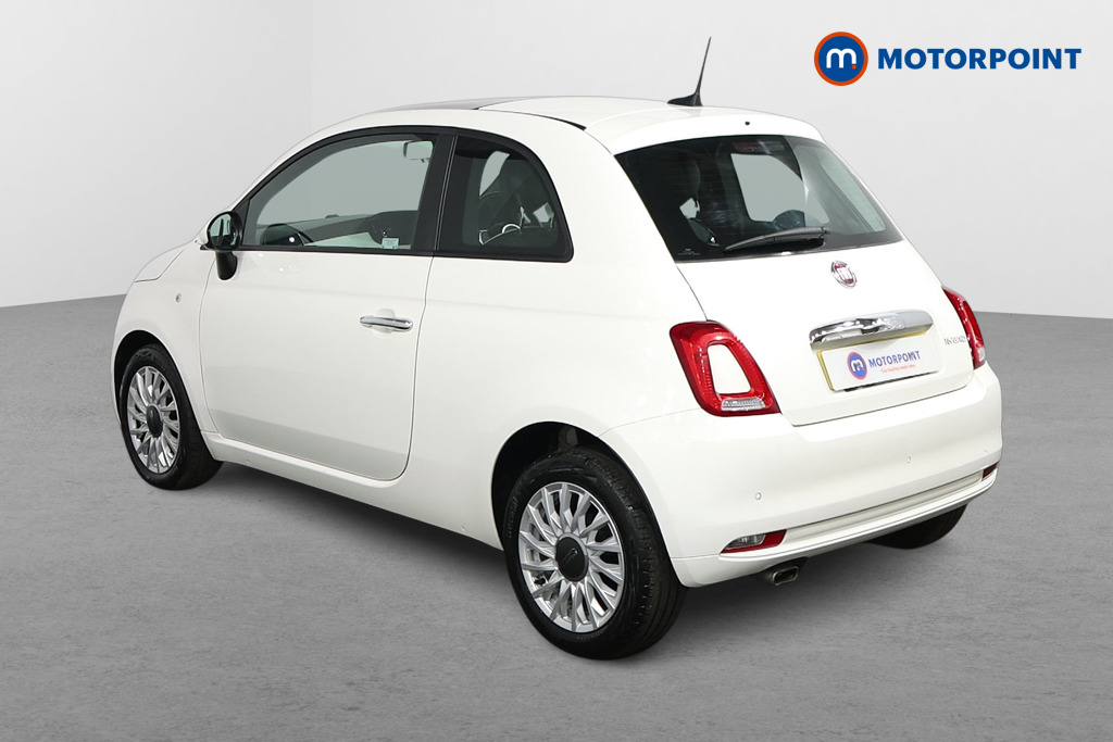Fiat 500 Lounge Manual Petrol-Electric Hybrid Hatchback - Stock Number (1570248) - Passenger side rear corner