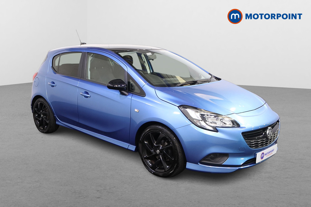 Vauxhall Corsa Sri Vx-Line Nav Black Manual Petrol Hatchback - Stock Number (1555802) - Drivers side front corner