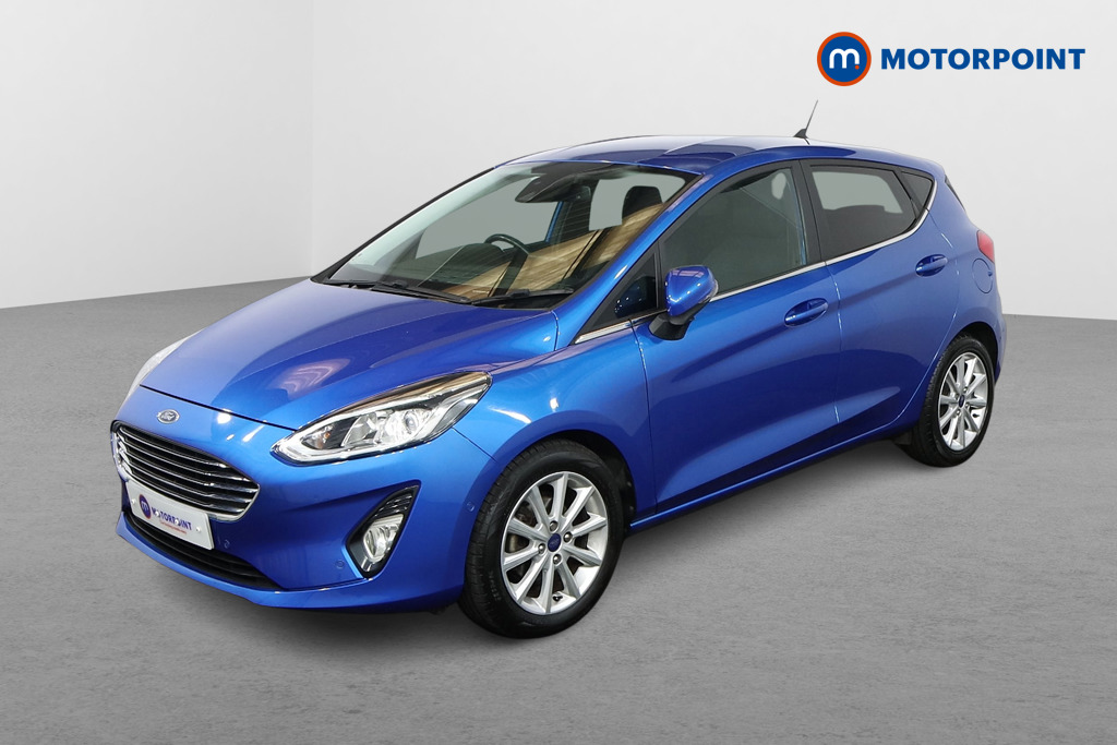 Ford Fiesta Titanium Automatic Petrol Hatchback - Stock Number (1561947) - Passenger side front corner