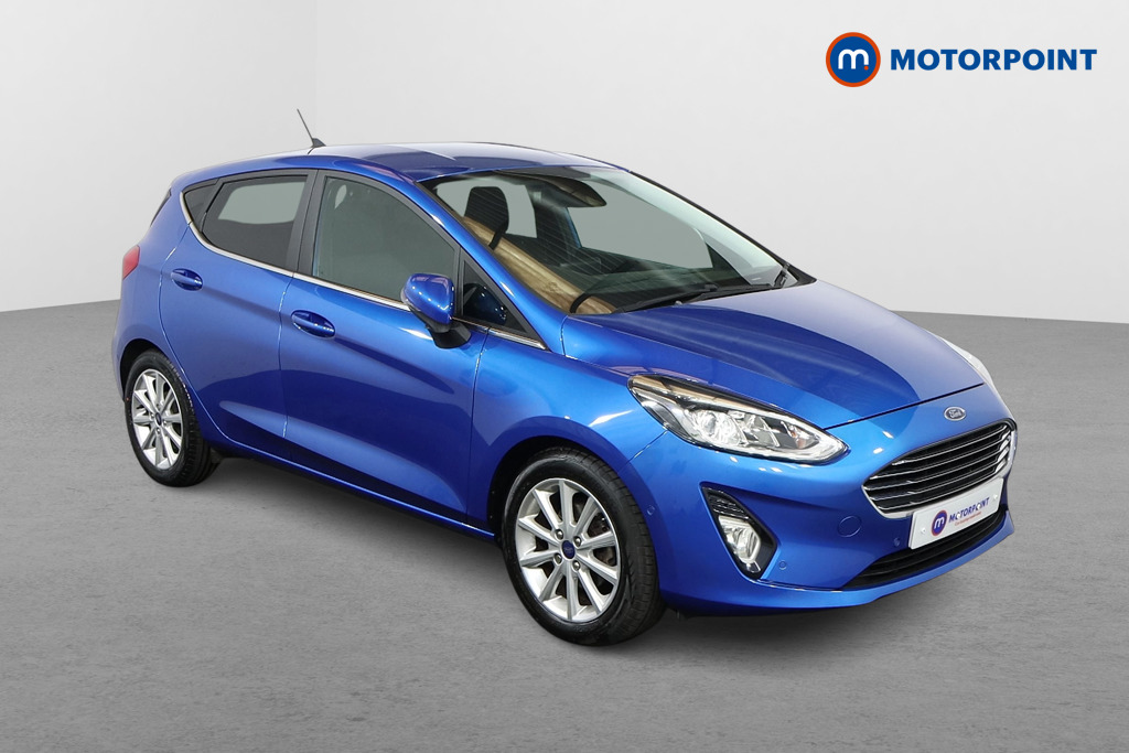 Ford Fiesta Titanium Automatic Petrol Hatchback - Stock Number (1561947) - Drivers side front corner
