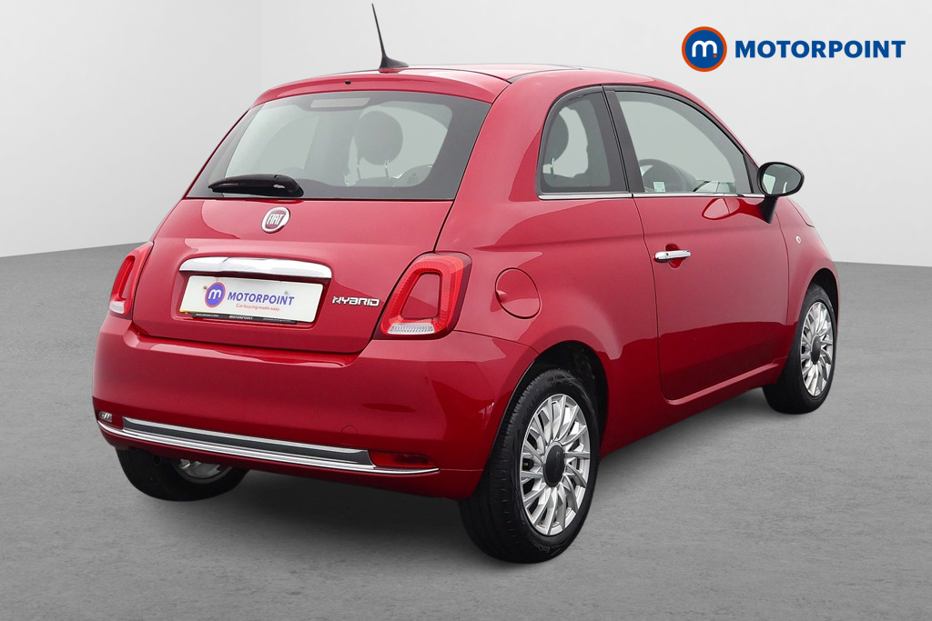 Fiat 500 1.0 Mild Hybrid 3Dr Manual Petrol-Electric Hybrid Hatchback - Stock Number (1563762) - Drivers side rear corner
