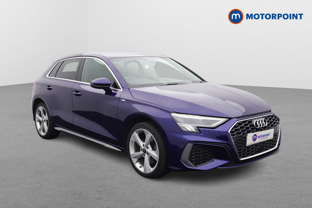 Audi A3 S Line Automatic Petrol Plug-In Hybrid Hatchback - Stock Number (1563864) - Drivers side front corner