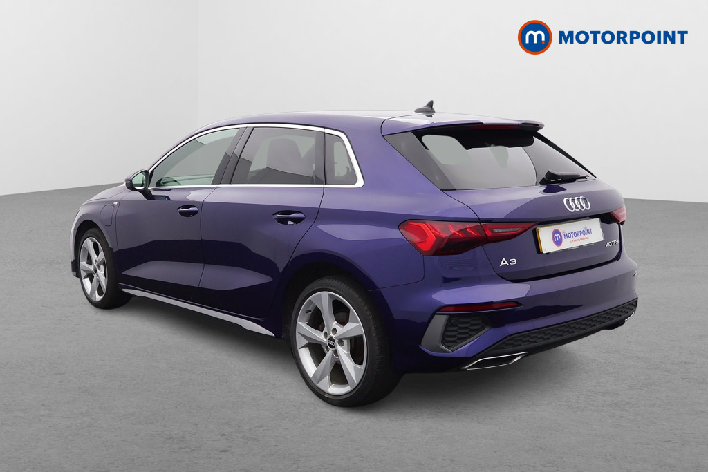 Audi A3 S Line Automatic Petrol Plug-In Hybrid Hatchback - Stock Number (1563864) - Passenger side rear corner
