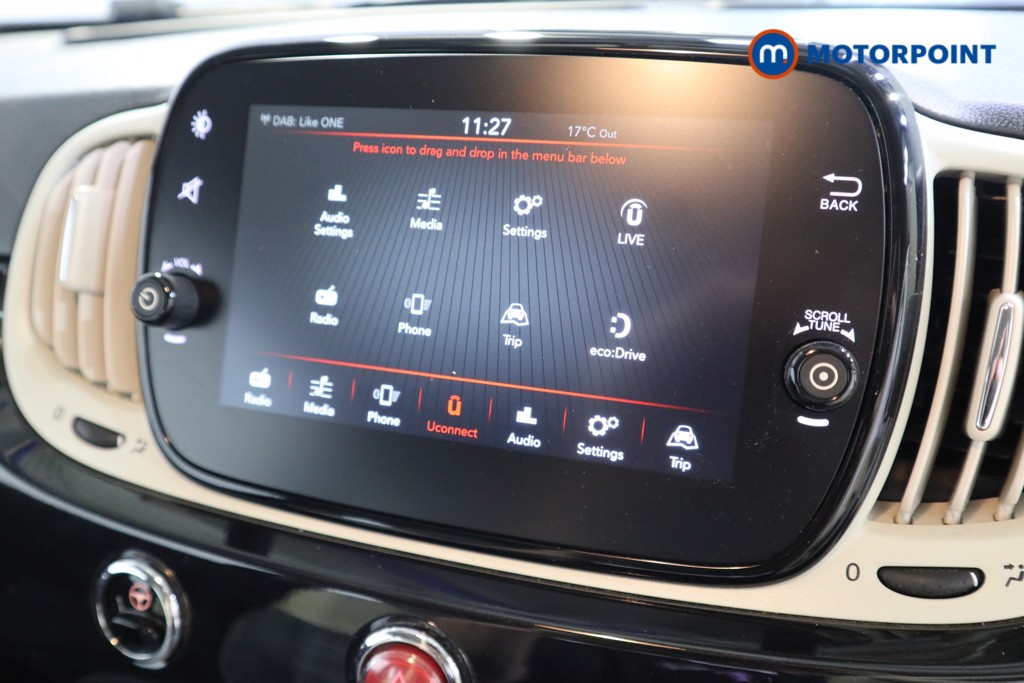 Fiat 500 Lounge Manual Petrol Convertible - Stock Number (1566616) - 6th supplementary image