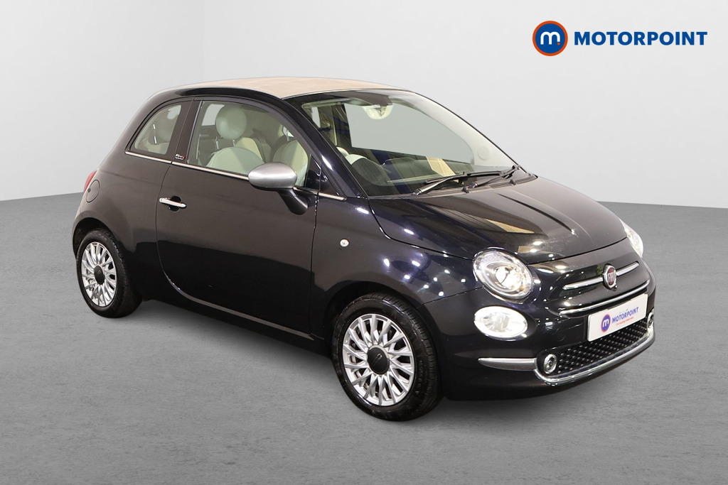 Fiat 500 Lounge Manual Petrol Convertible - Stock Number (1566616) - Drivers side front corner