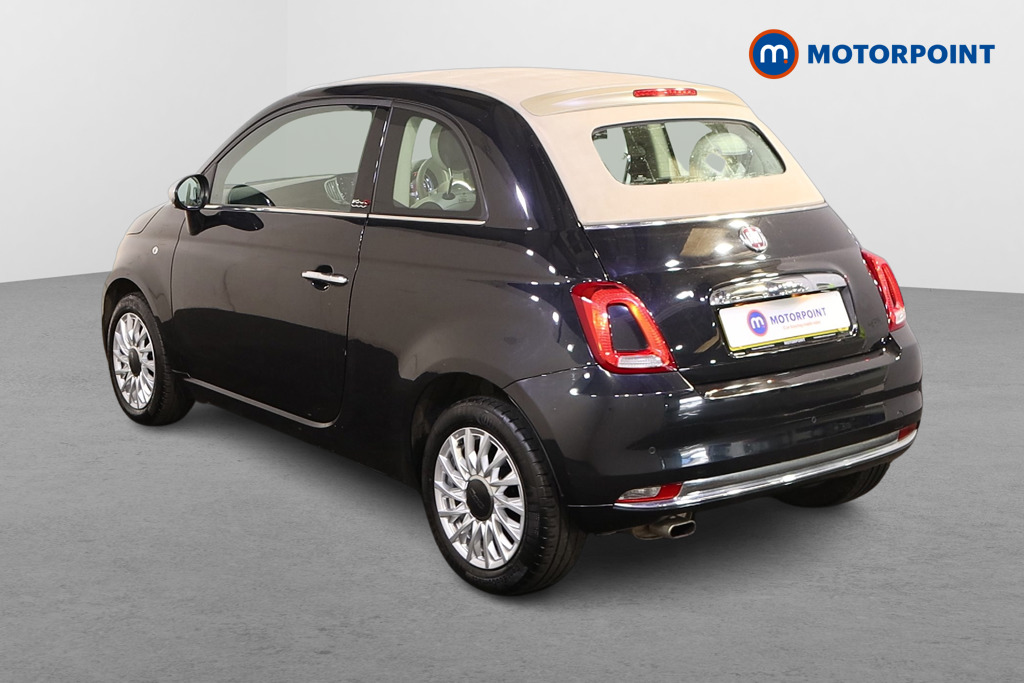 Fiat 500 Lounge Manual Petrol Convertible - Stock Number (1566616) - Passenger side rear corner