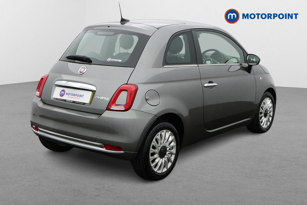 Fiat 500 1.0 Mild Hybrid 3Dr Manual Petrol-Electric Hybrid Hatchback - Stock Number (1567587) - Drivers side rear corner