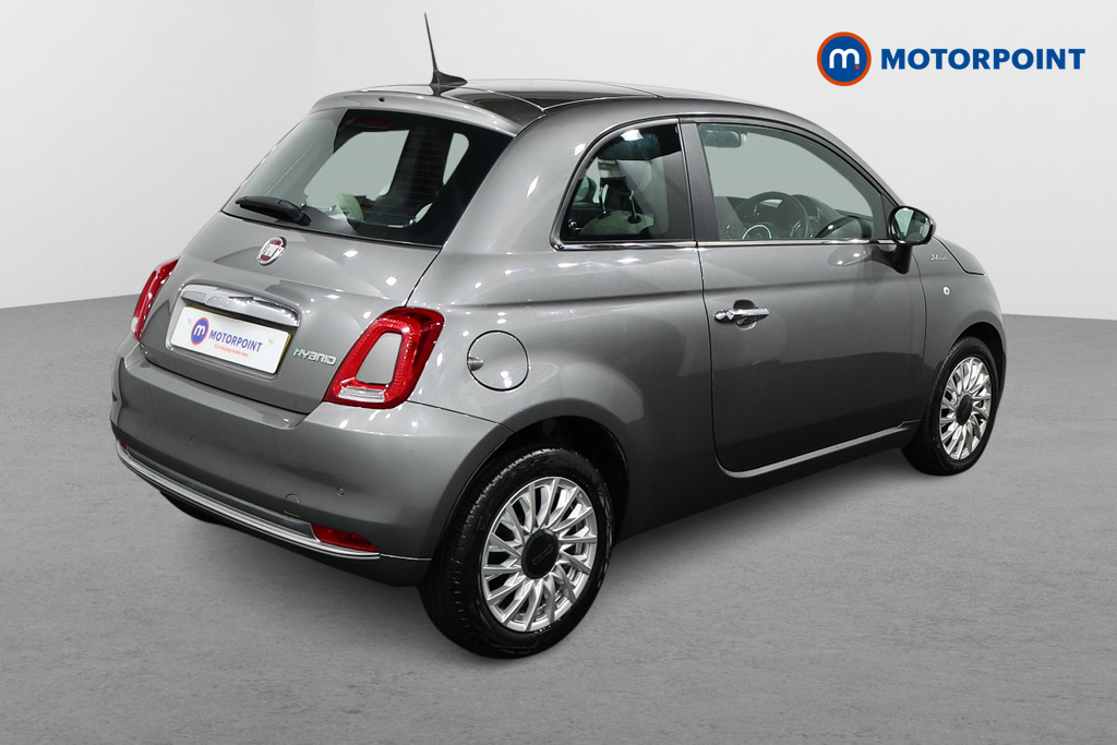 Fiat 500 Dolcevita Manual Petrol-Electric Hybrid Hatchback - Stock Number (1568172) - Drivers side rear corner