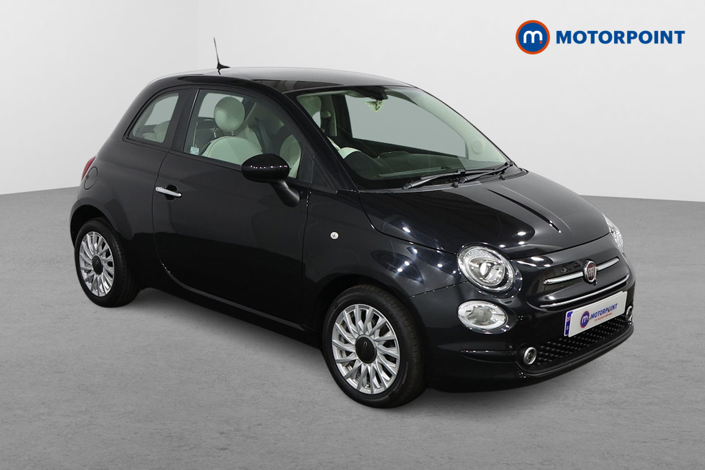 Fiat 500 Lounge Manual Petrol-Electric Hybrid Hatchback - Stock Number (1569627) - Drivers side front corner