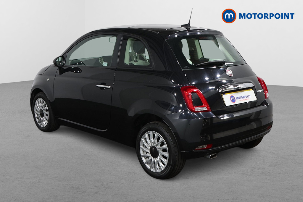 Fiat 500 Lounge Manual Petrol-Electric Hybrid Hatchback - Stock Number (1569627) - Passenger side rear corner