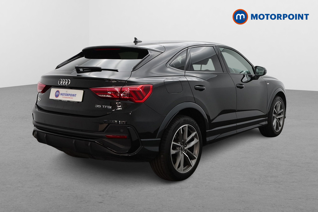 Audi Q3 Black Edition Automatic Petrol SUV - Stock Number (1570612) - Drivers side rear corner