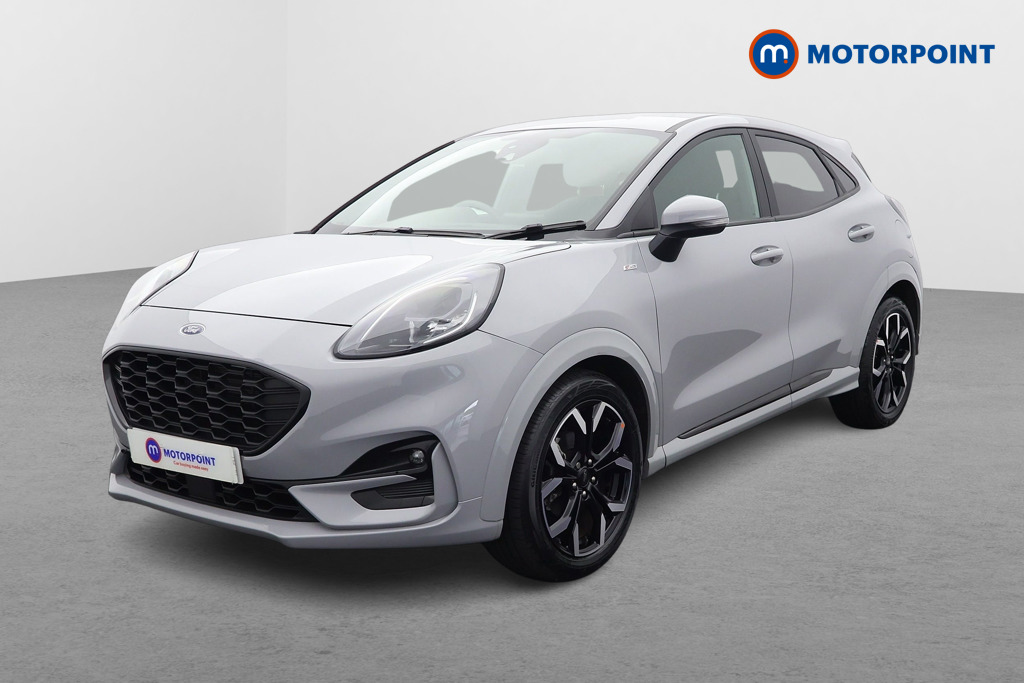 Ford Puma St-Line X Manual Petrol-Electric Hybrid SUV - Stock Number (1571883) - Passenger side front corner