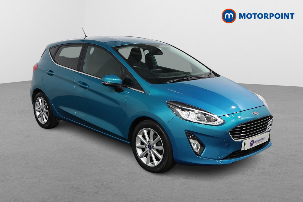 Ford Fiesta Titanium Manual Petrol Hatchback - Stock Number (1572194) - Drivers side front corner