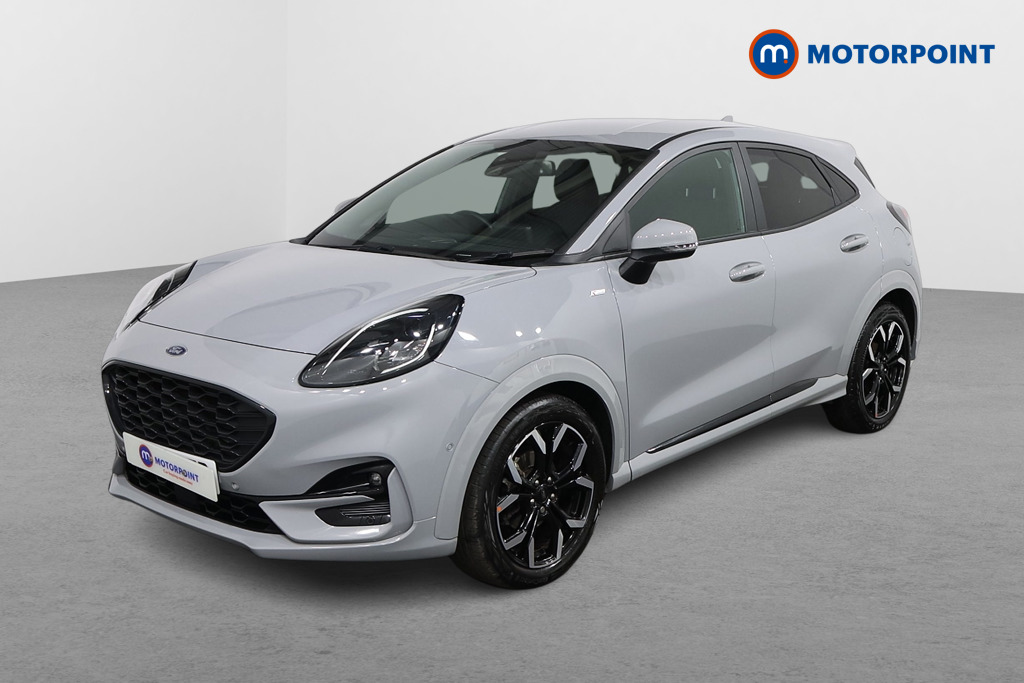 Ford Puma St-Line X Manual Petrol-Electric Hybrid SUV - Stock Number (1560353) - Passenger side front corner