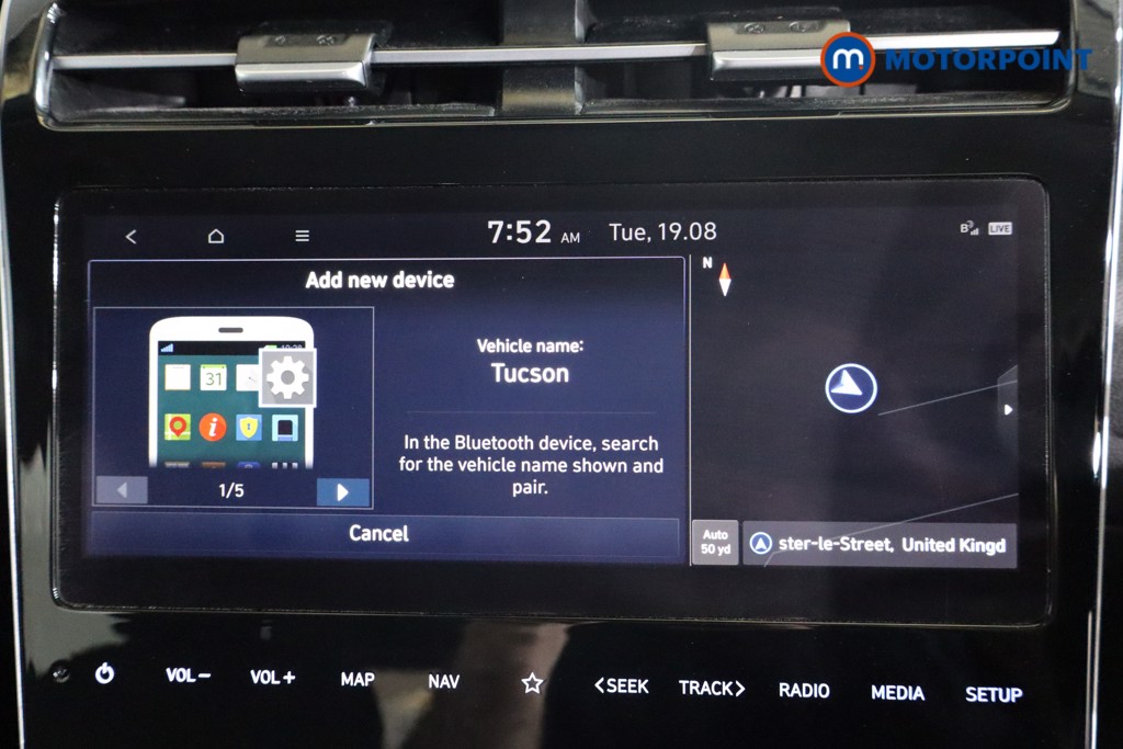 Hyundai Tucson Se Connect Manual Petrol SUV - Stock Number (1561203) - 7th supplementary image