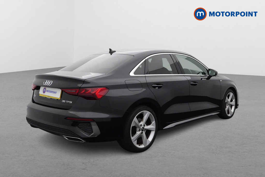 Audi A3 S Line Automatic Petrol Saloon - Stock Number (1563396) - Drivers side rear corner