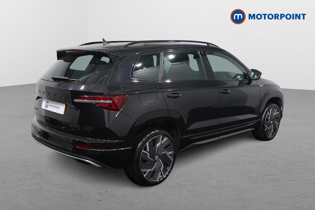 Skoda Karoq Sportline Automatic Petrol SUV - Stock Number (1563441) - Drivers side rear corner