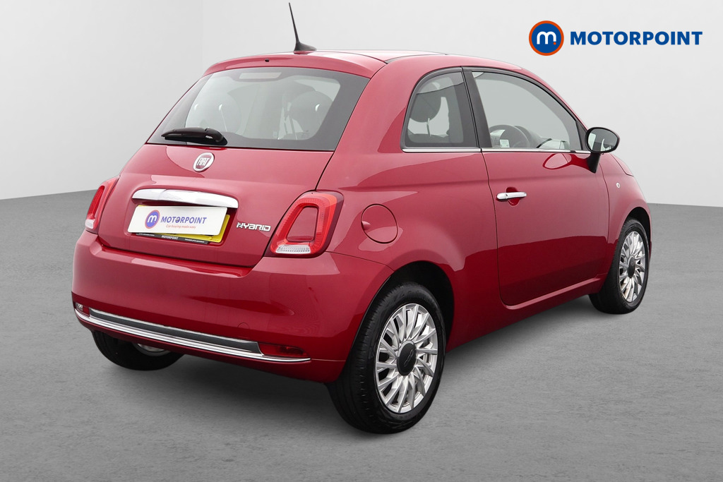 Fiat 500 1.0 Mild Hybrid 3Dr Manual Petrol-Electric Hybrid Hatchback - Stock Number (1563802) - Drivers side rear corner