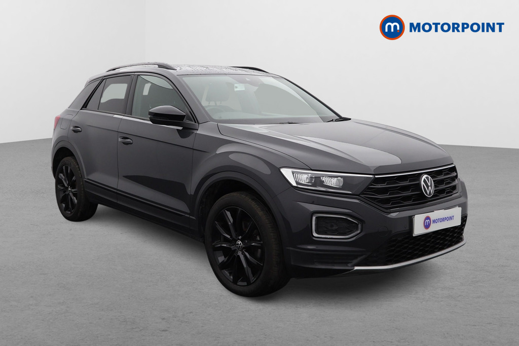 Volkswagen T-Roc Black Edition Manual Petrol SUV - Stock Number (1564665) - Drivers side front corner