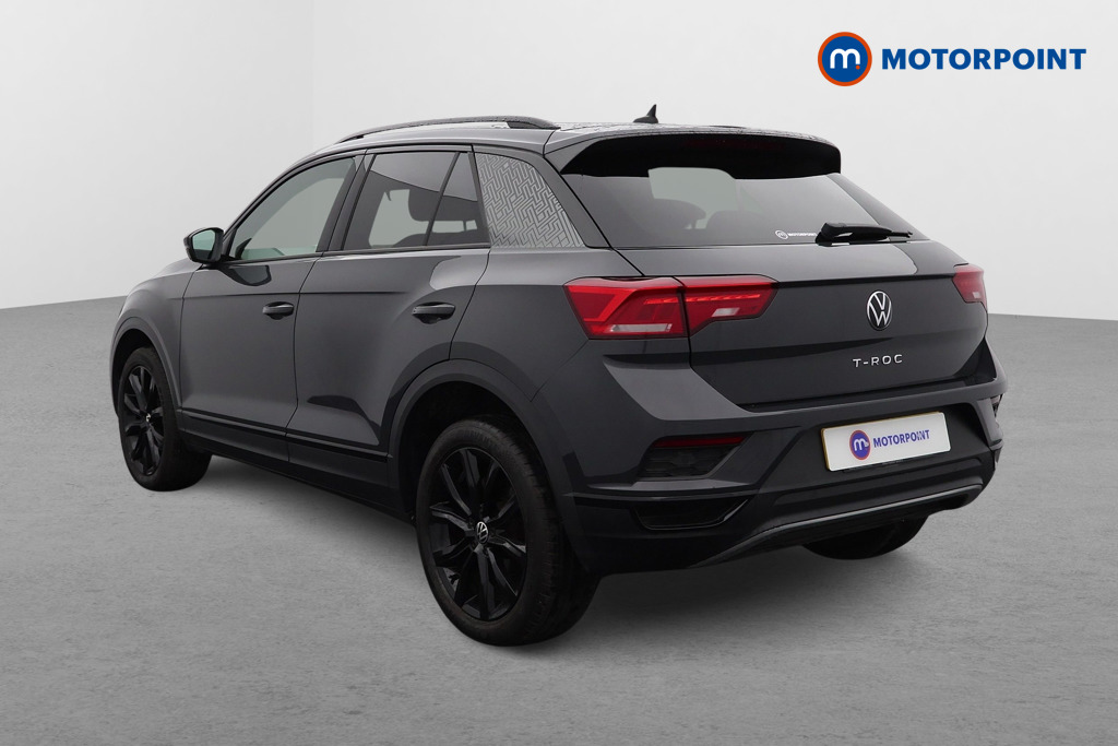 Volkswagen T-Roc Black Edition Manual Petrol SUV - Stock Number (1564665) - Passenger side rear corner