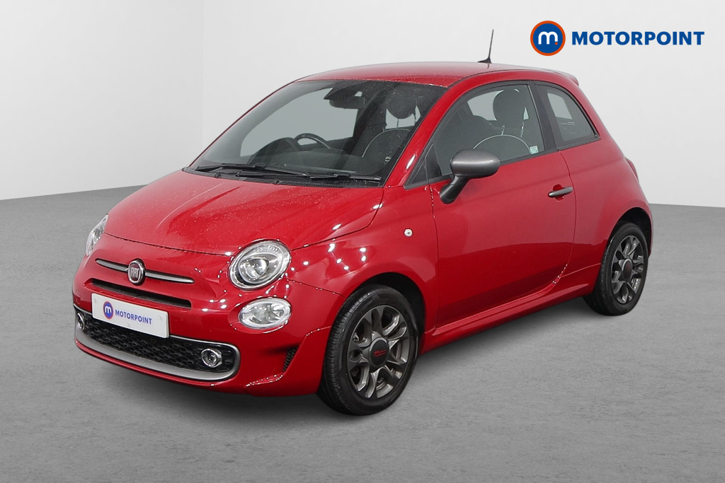 Fiat 500 Sport Manual Petrol-Electric Hybrid Hatchback - Stock Number (1565883) - Passenger side front corner