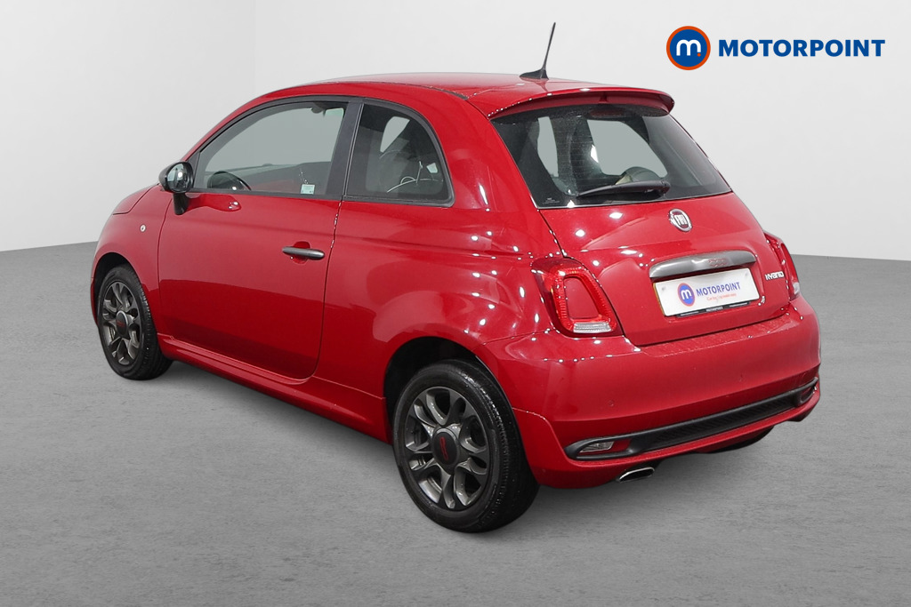 Fiat 500 Sport Manual Petrol-Electric Hybrid Hatchback - Stock Number (1565883) - Passenger side rear corner