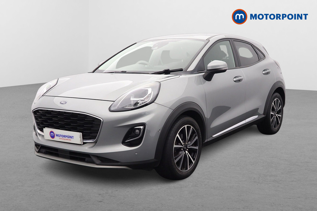 Ford Puma Titanium First Edition Manual Petrol-Electric Hybrid SUV - Stock Number (1566825) - Passenger side front corner