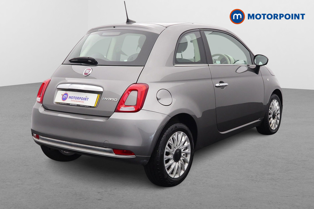 Fiat 500 1.0 Mild Hybrid 3Dr Manual Petrol-Electric Hybrid Hatchback - Stock Number (1567524) - Drivers side rear corner