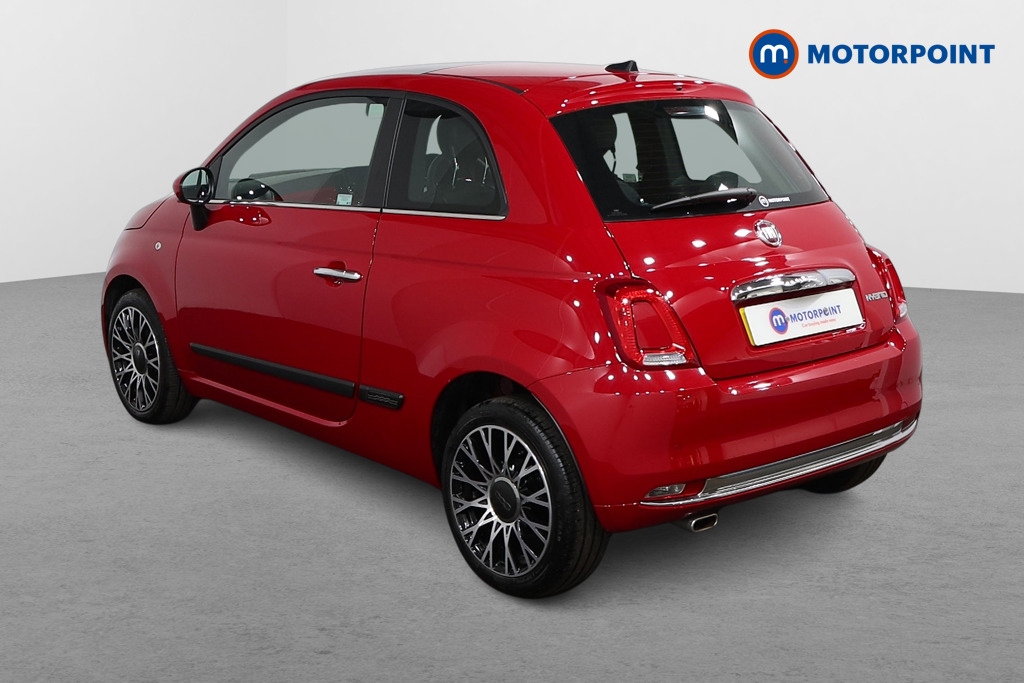 Fiat 500 TOP Manual Petrol-Electric Hybrid Hatchback - Stock Number (1568250) - Passenger side rear corner
