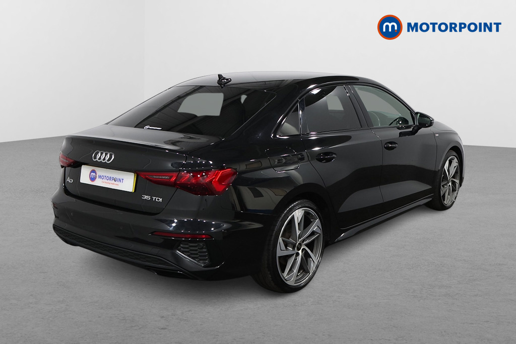 Audi A3 Edition 1 Automatic Diesel Saloon - Stock Number (1568324) - Drivers side rear corner