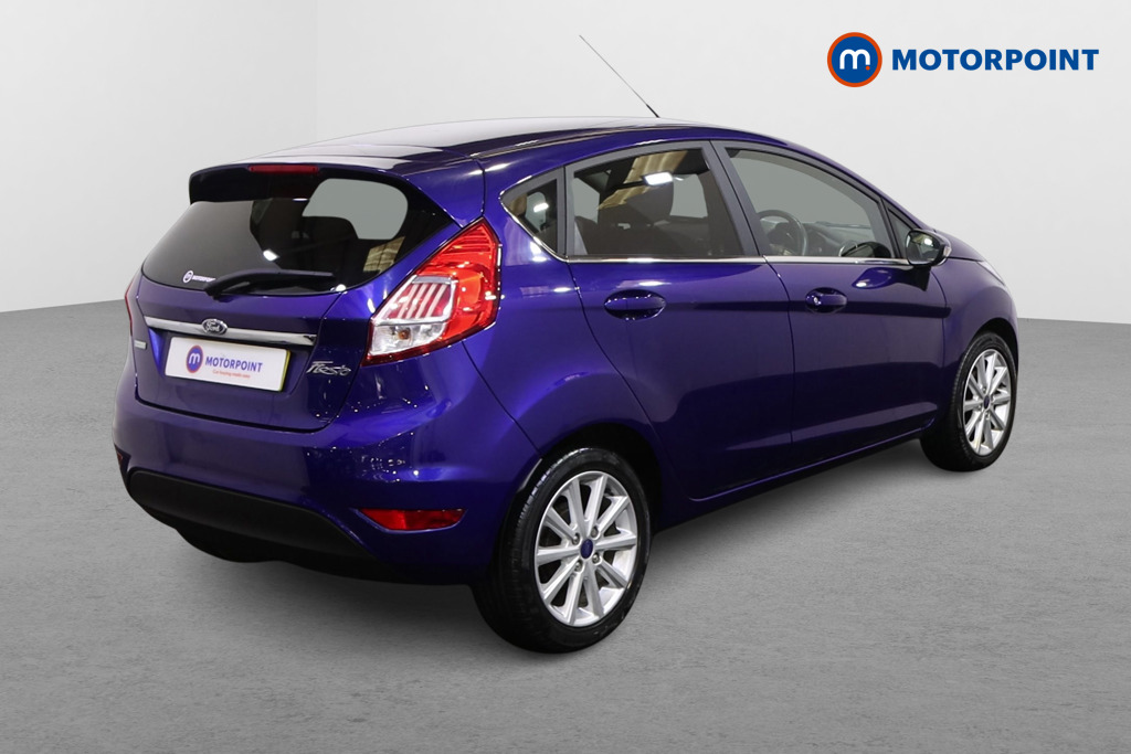 Ford Fiesta Titanium Manual Petrol Hatchback - Stock Number (1569087) - Drivers side rear corner