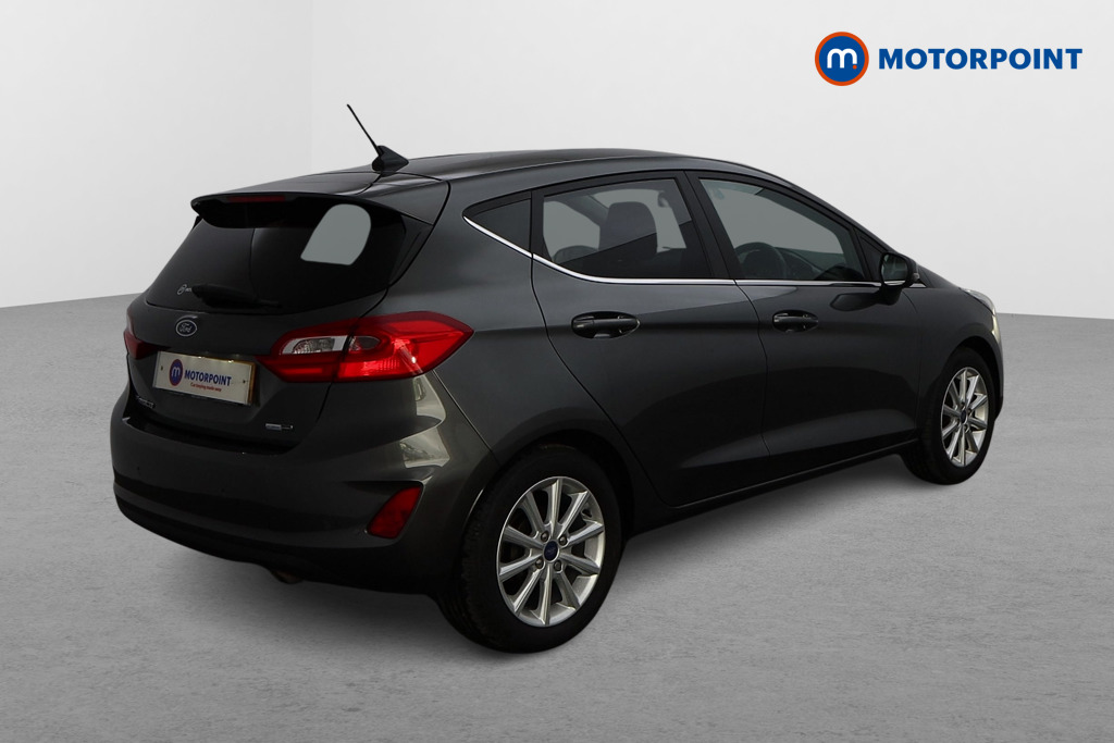 Ford Fiesta Titanium Manual Petrol-Electric Hybrid Hatchback - Stock Number (1569169) - Passenger side front corner