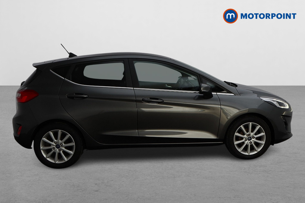Ford Fiesta Titanium Manual Petrol-Electric Hybrid Hatchback - Stock Number (1569169) - Passenger side
