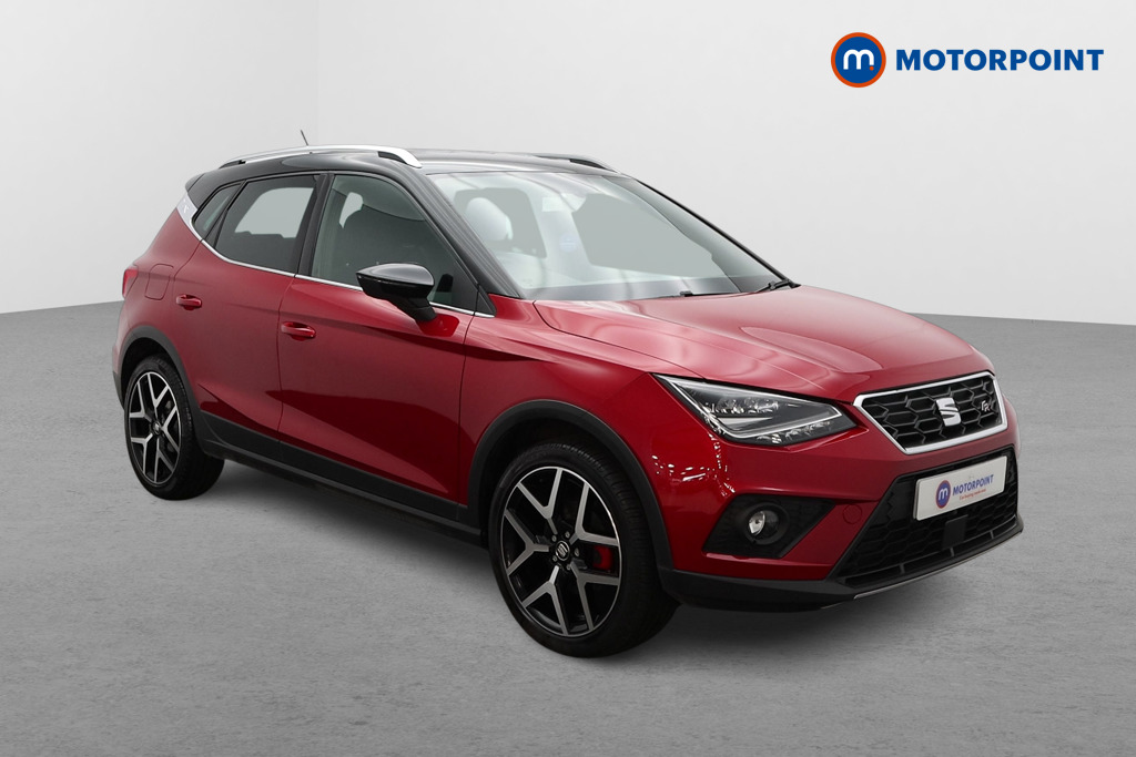Seat Arona Fr Red Edition Manual Petrol SUV - Stock Number (1569172) - Drivers side front corner