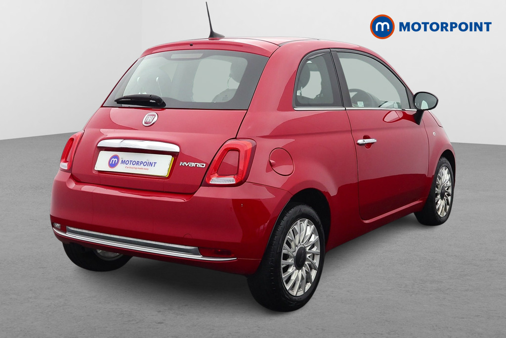 Fiat 500 1.0 Mild Hybrid 3Dr Manual Petrol-Electric Hybrid Hatchback - Stock Number (1569751) - Drivers side rear corner