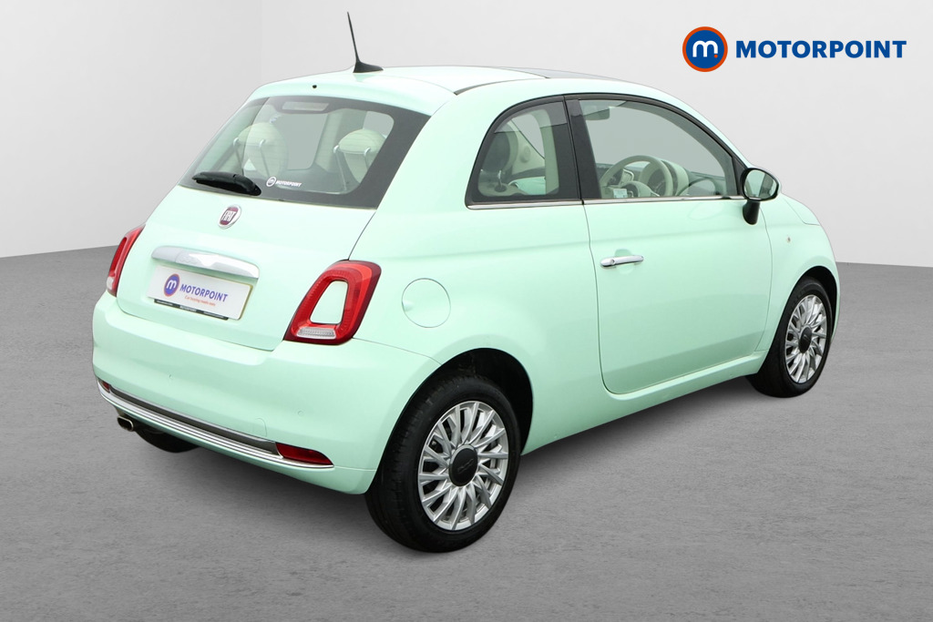 Fiat 500 Lounge Manual Petrol Hatchback - Stock Number (1534202) - Drivers side rear corner