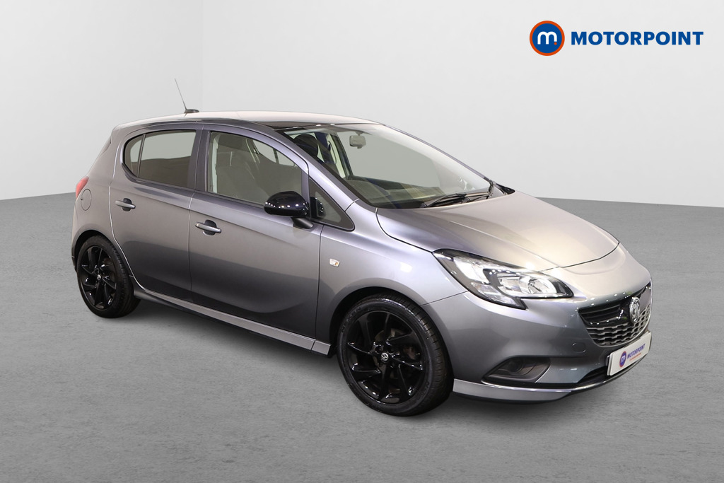 Vauxhall Corsa Sri Vx-Line Nav Black Manual Petrol Hatchback - Stock Number (1560879) - Drivers side front corner