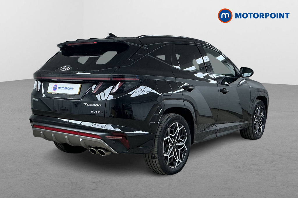 Hyundai Tucson N Line Automatic Petrol Plug-In Hybrid SUV - Stock Number (1562268) - Drivers side rear corner