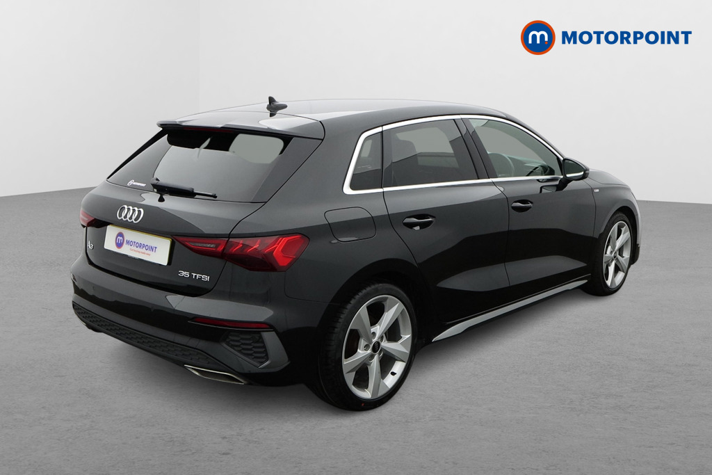 Audi A3 S Line Automatic Petrol Hatchback - Stock Number (1562330) - Drivers side rear corner